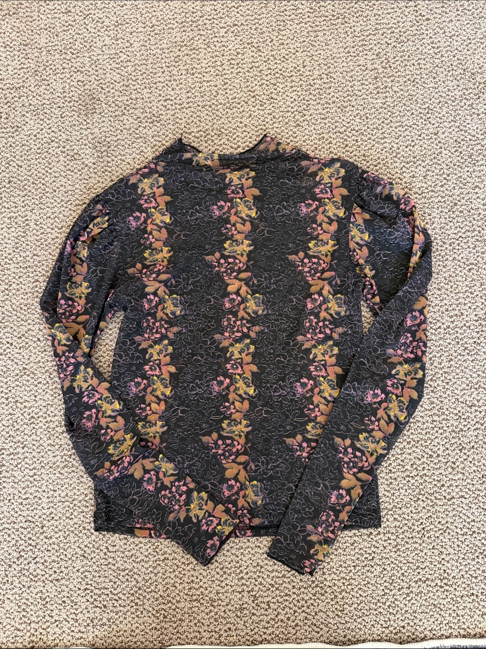 Free people semi sheer long sleeve - Picture 2 of 4